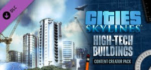 Cities- Skylines - Content Creator Pack- High-Tech Buildings (cover)